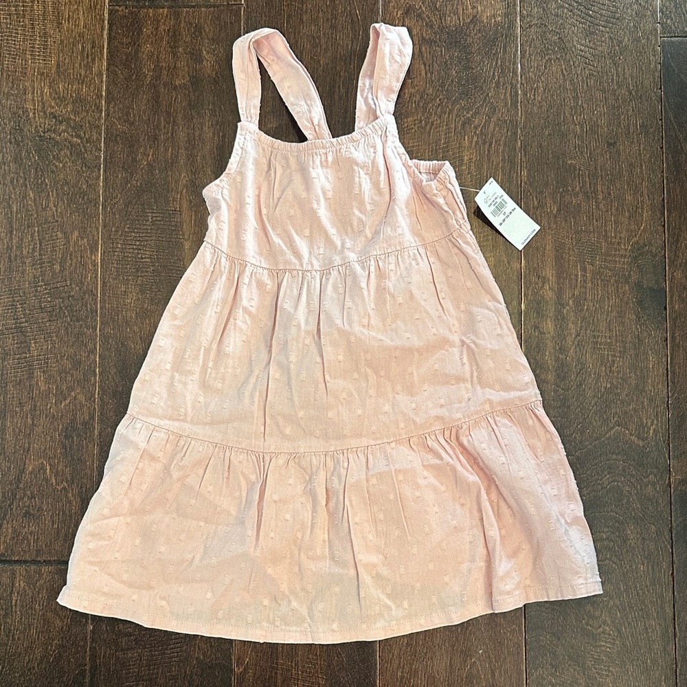 Old Navy Light Pink Tiered Sundress with Straps